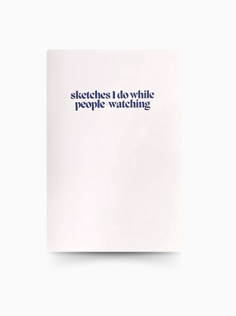 PEOPLE WATCHING D-I-Y ZINE BOOK